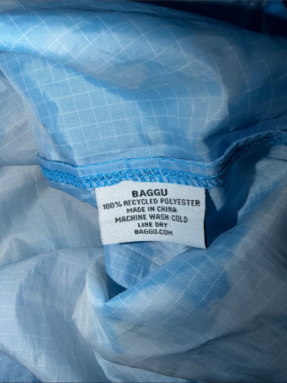 Baggu Standard Reusable Tote Bag Clouds - Picture 5 of 6